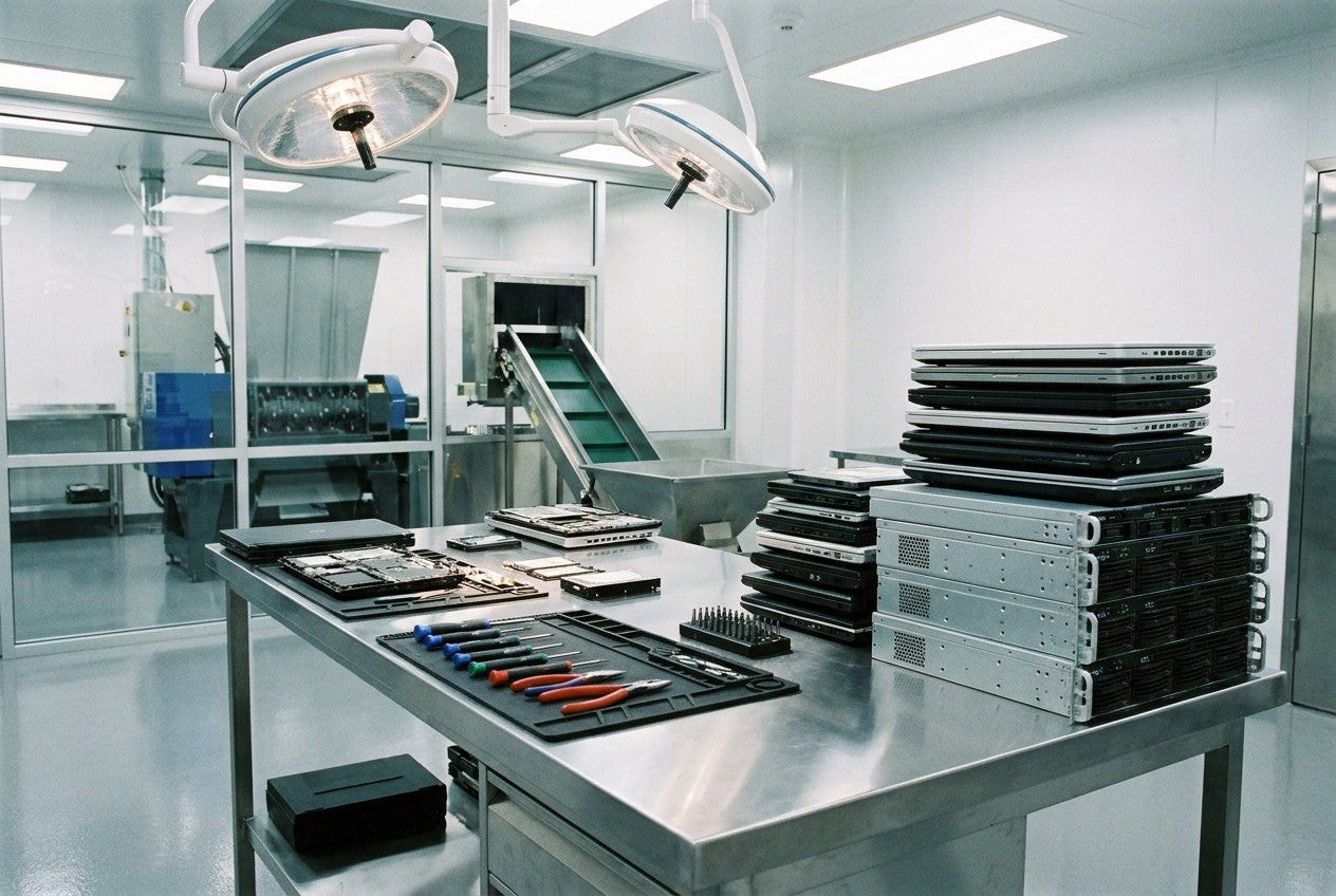 Sustainable electronics reuse for business hardware